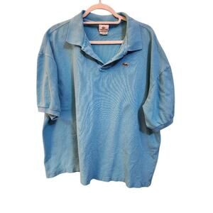 Men's Lacoste Blue Size 10 (XL) Classic Fit Original Pique Polo